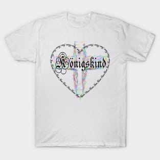 Koenigskind mit herz T-Shirt